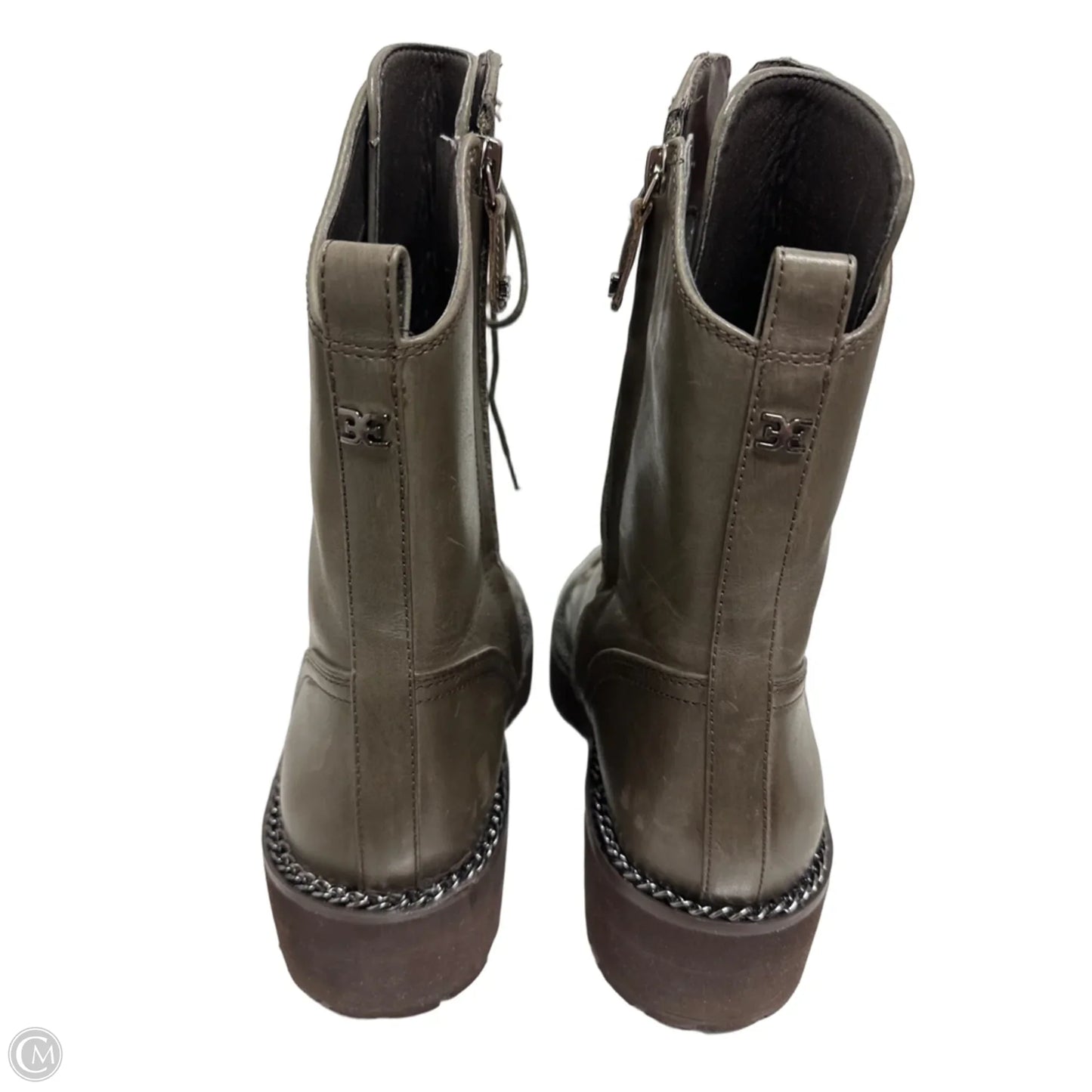 Boots Combat By Sam Edelman In Grey, Size: 10