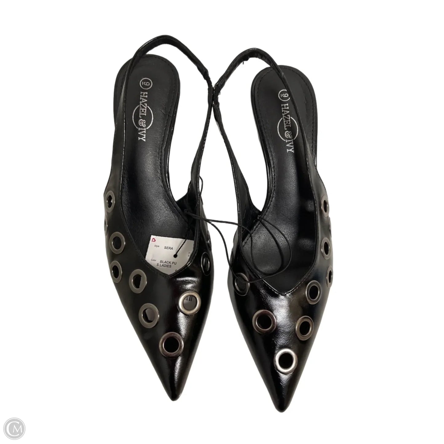 Shoes Heels Kitten By Clothes Mentor In Black, Size: 9