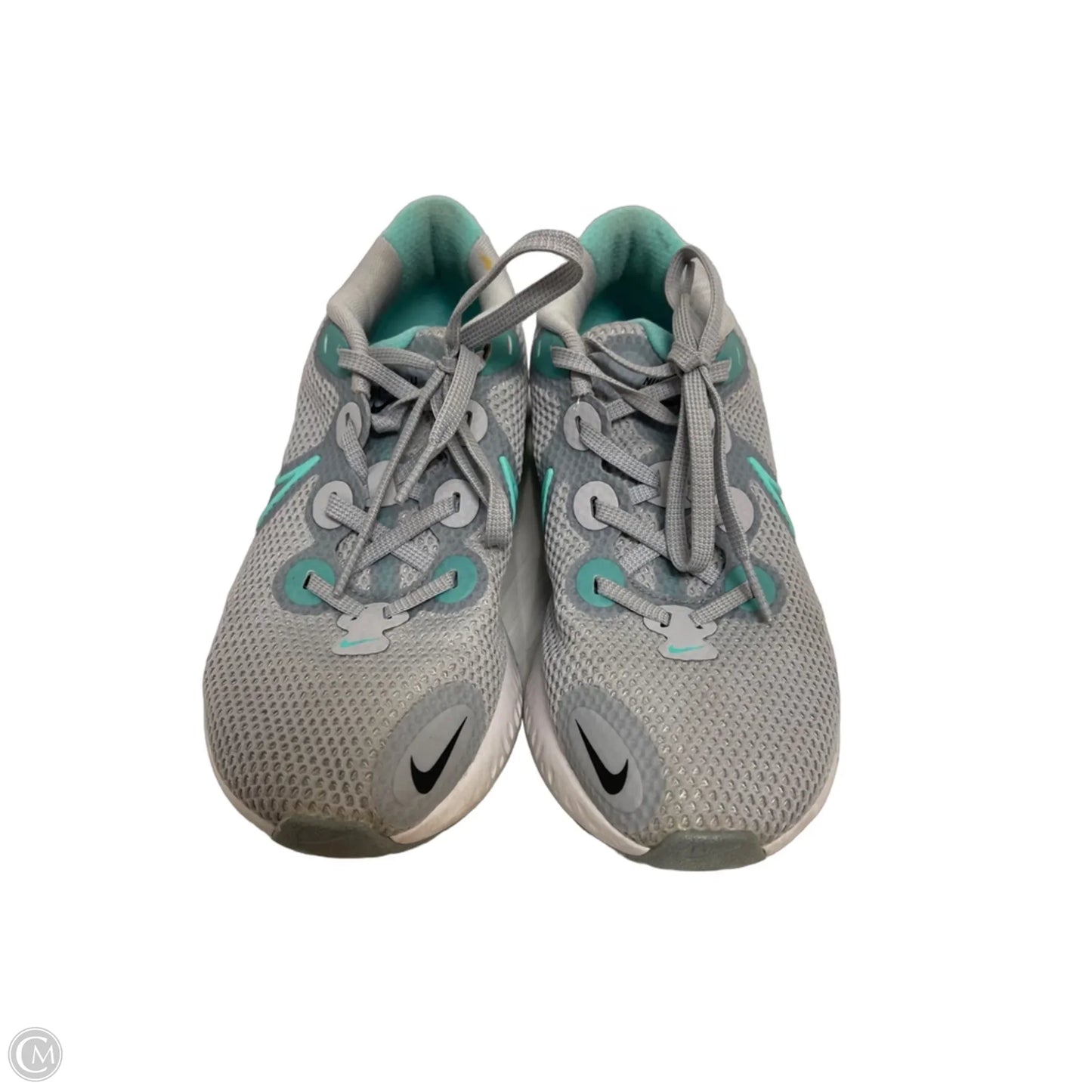 Shoes Athletic By Nike In Grey, Size: 8