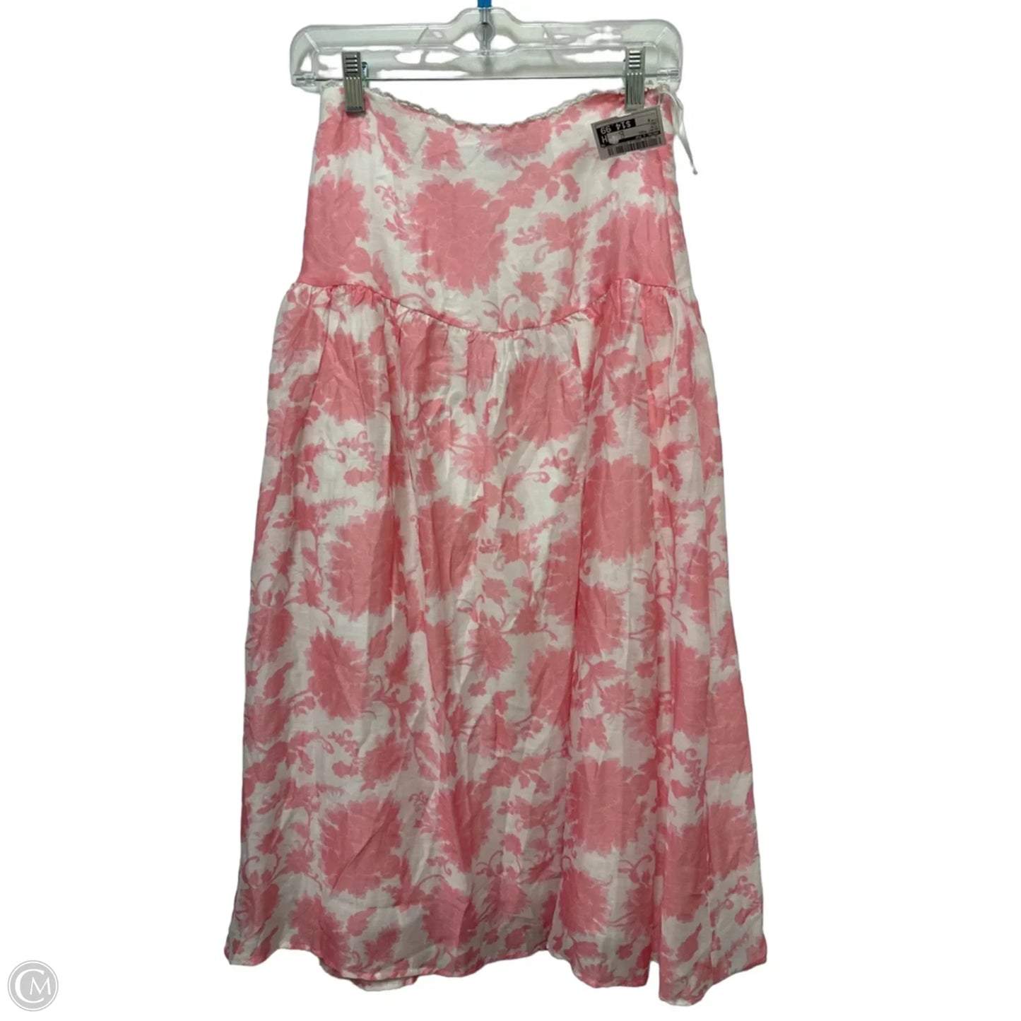 Skirt Midi By Petal & Pup In Pink, Size: 8