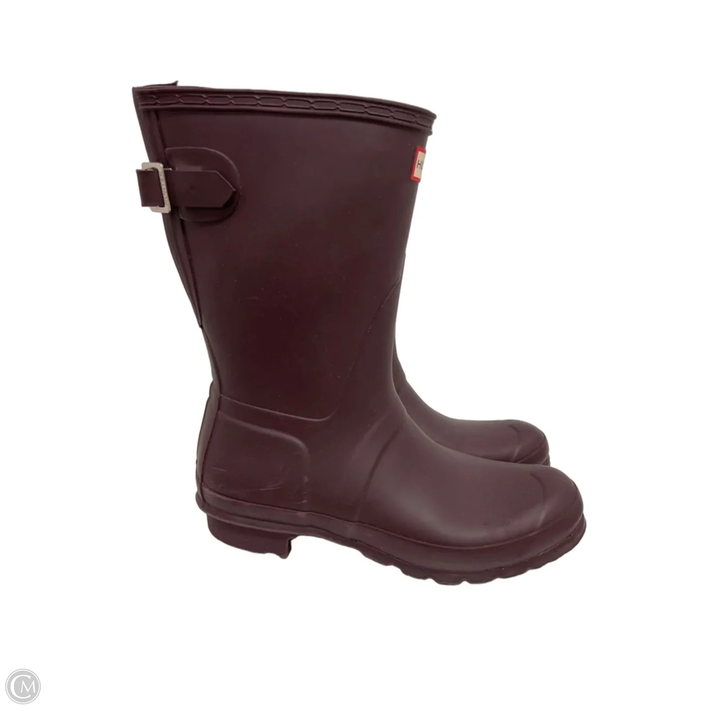 Boots Rain By Hunter In Purple, Size: 9