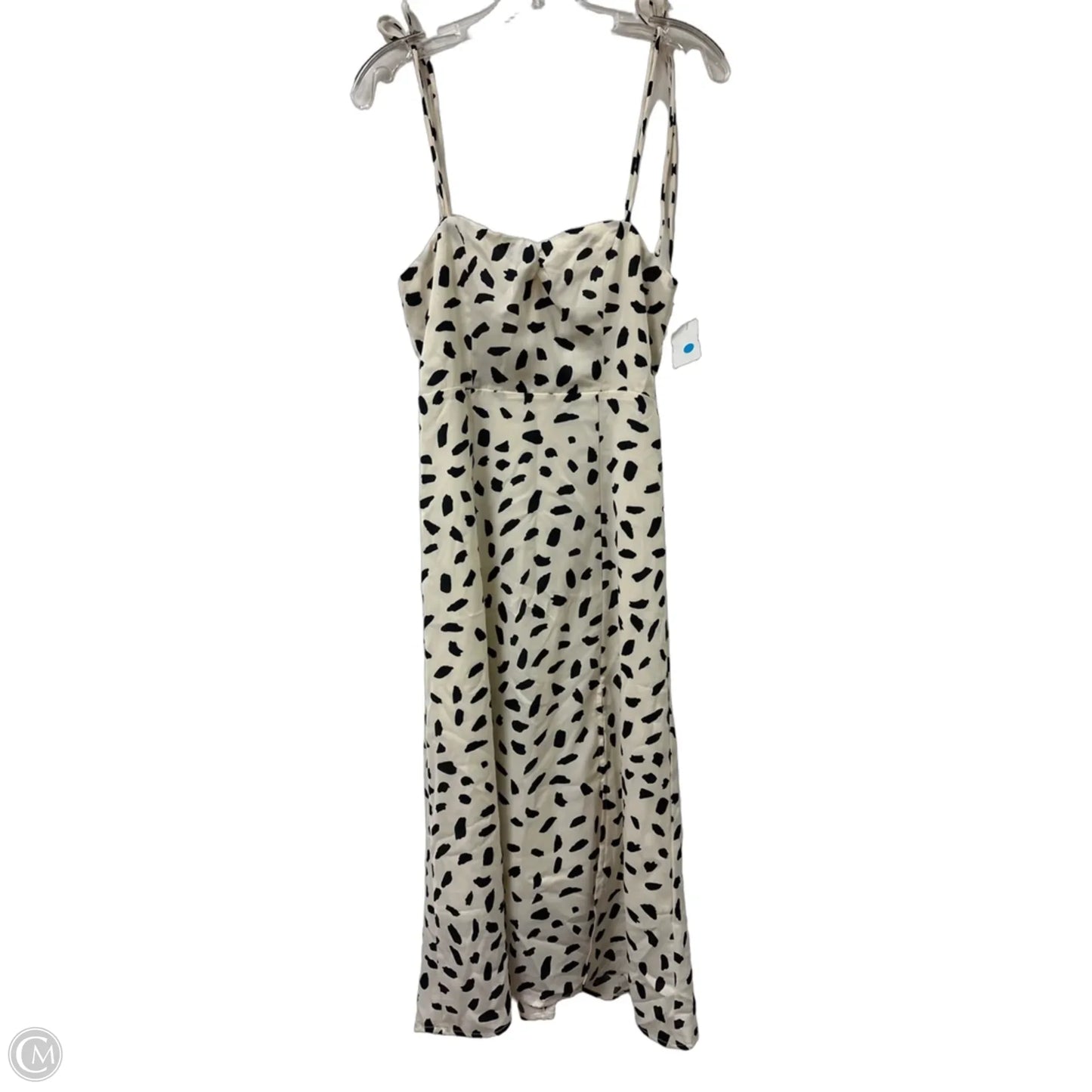 Dress Party Midi By Lulus In Cream, Size: Xs