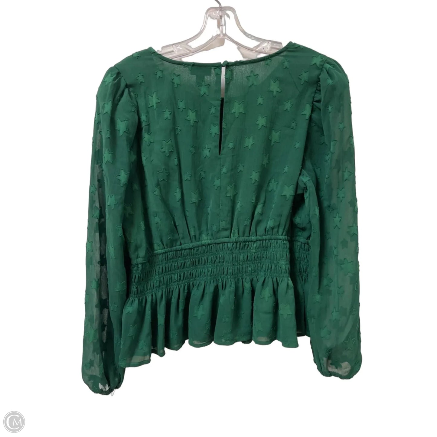 Top Long Sleeve By Torrid In Green, Size: L