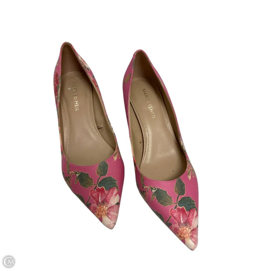 Shoes Heels Kitten By Marc Fisher In Floral Print, Size: 5.5