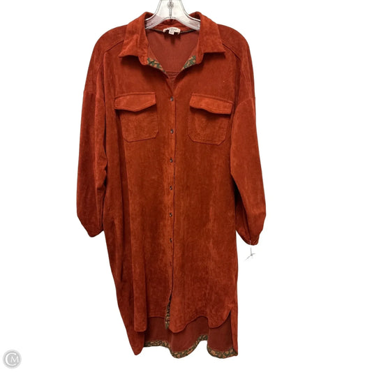 Dress Casual Midi By Umgee In Orange, Size: M