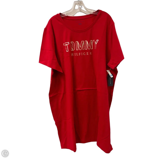 Dress Casual Short By Tommy Hilfiger In Red, Size: 2x
