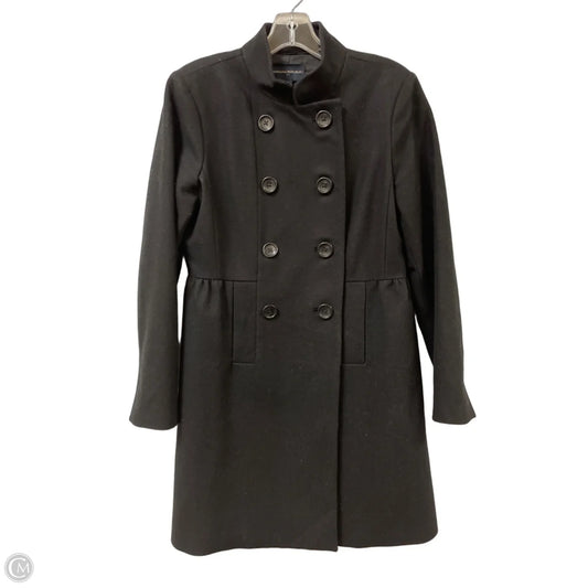 Coat Peacoat By Banana Republic In Black, Size: M