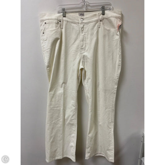Pants Dress By J. Crew In Cream, Size: 22