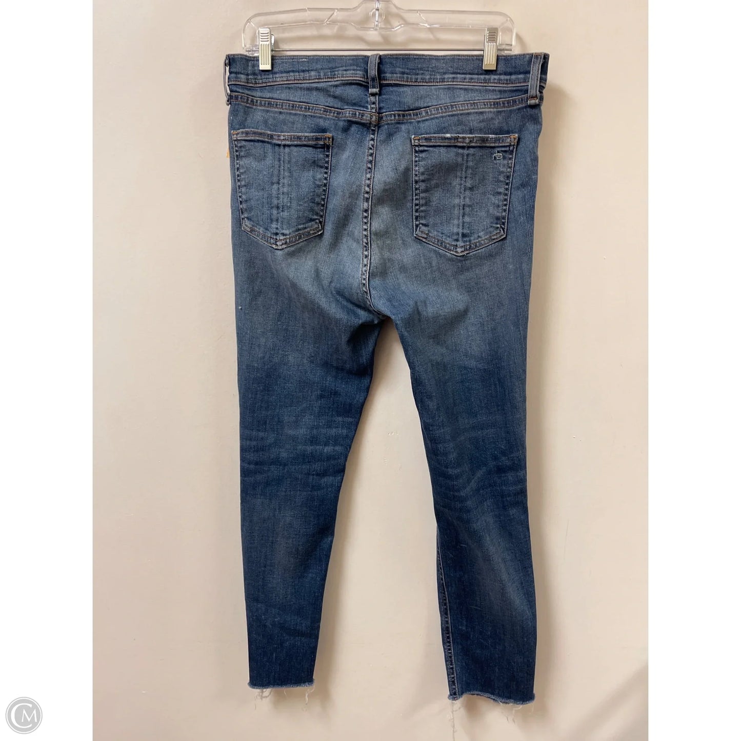 Jeans Skinny By Rag And Bone In Blue, Size: 14