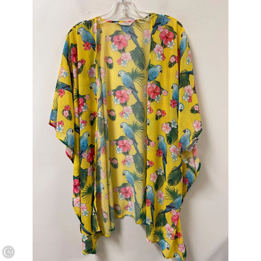 Sweater Cardigan By Soft Surroundings In Yellow, Size: M