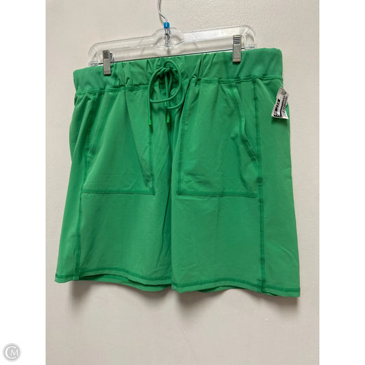 Athletic Skirt By Talbots In Green, Size: L