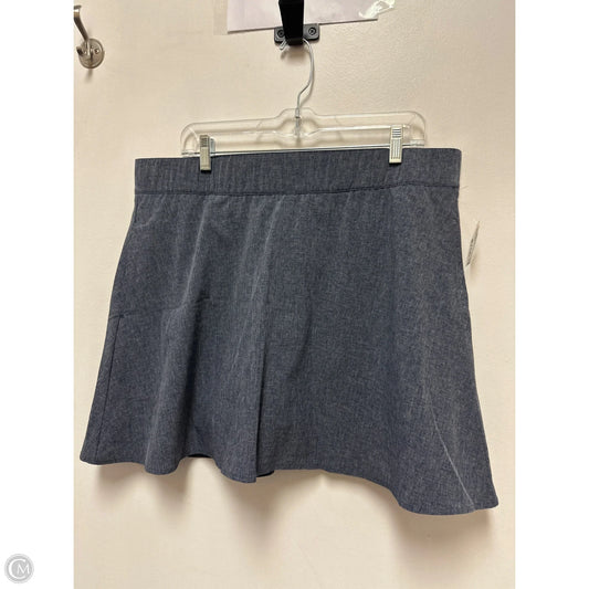 Athletic Skirt By Talbots In Navy, Size: Xl