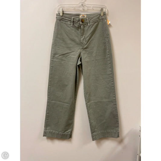 Jeans Straight By Marine Layer In Green, Size: 6