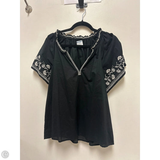 Top Short Sleeve By Old Navy In Black, Size: M