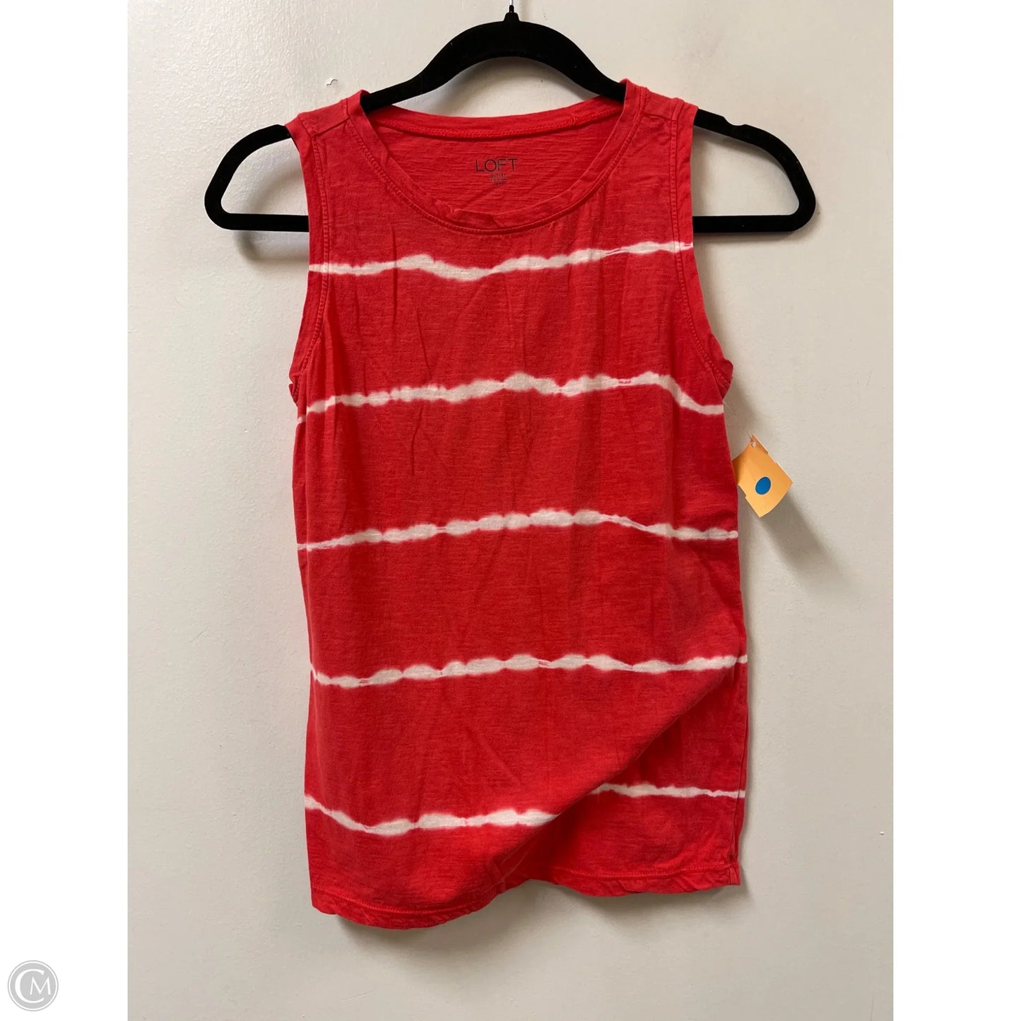Top Sleeveless By Loft In Orange, Size: Xs