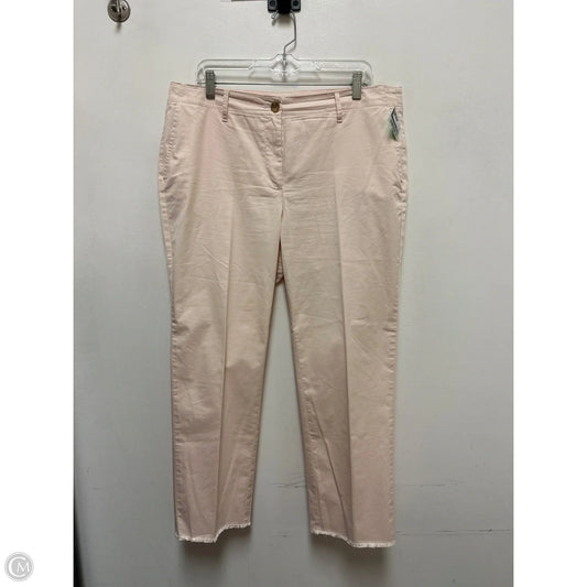Pants Linen By J. Jill In Pink, Size: 14