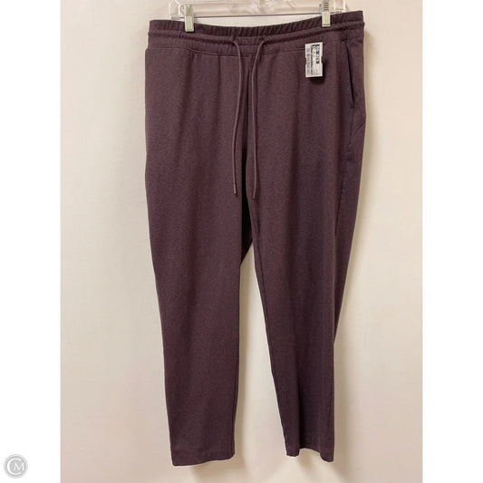 Athletic Pants By J. Jill In Purple, Size: M