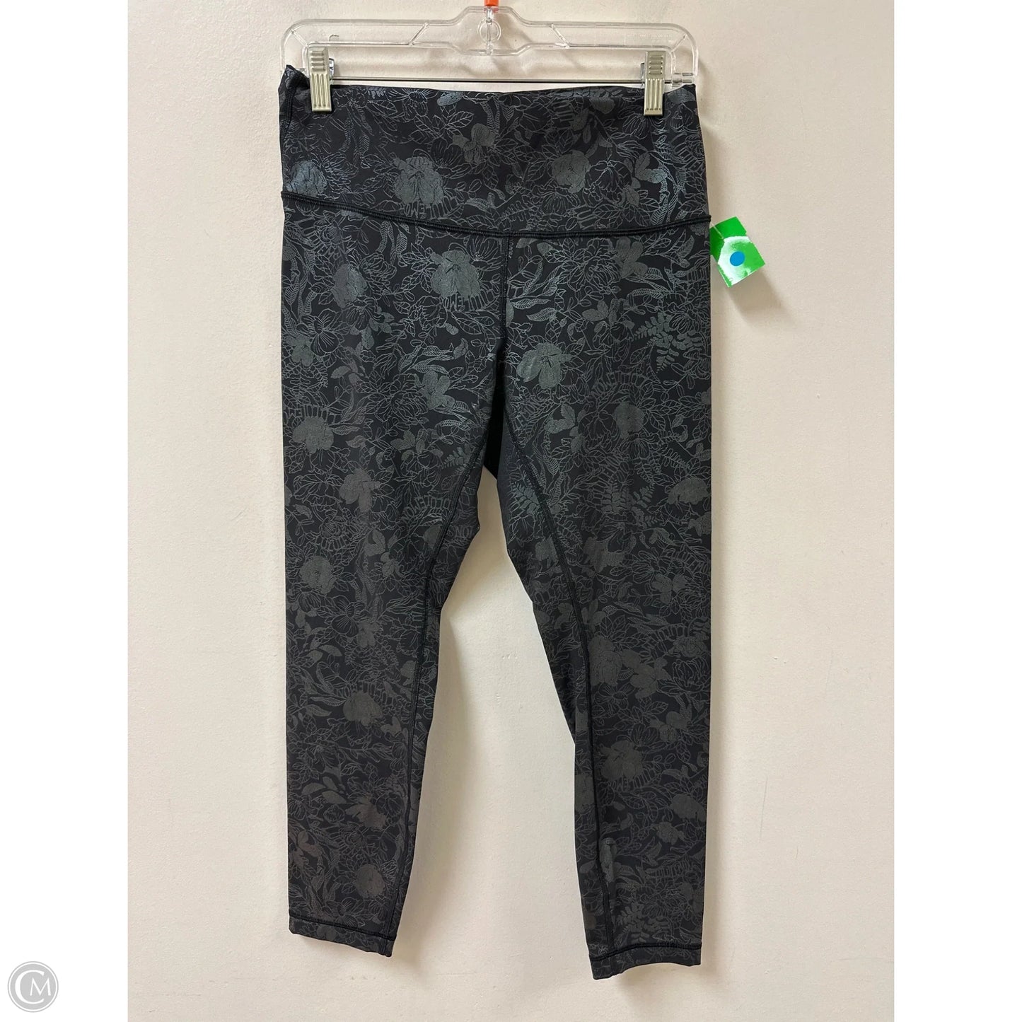 Athletic Leggings By Lululemon In Black, Size: 10