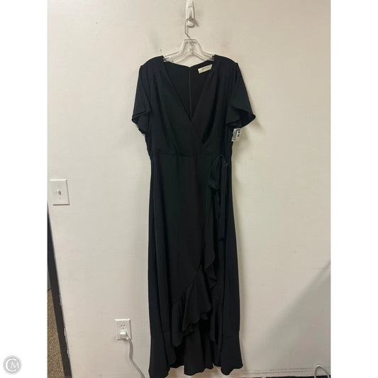 Dress Casual Maxi By A Beautiful Soul In Black, Size: 1x