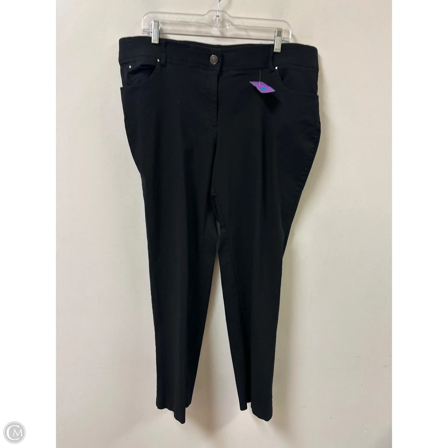Pants Dress By 89th And Madison In Black, Size: 16