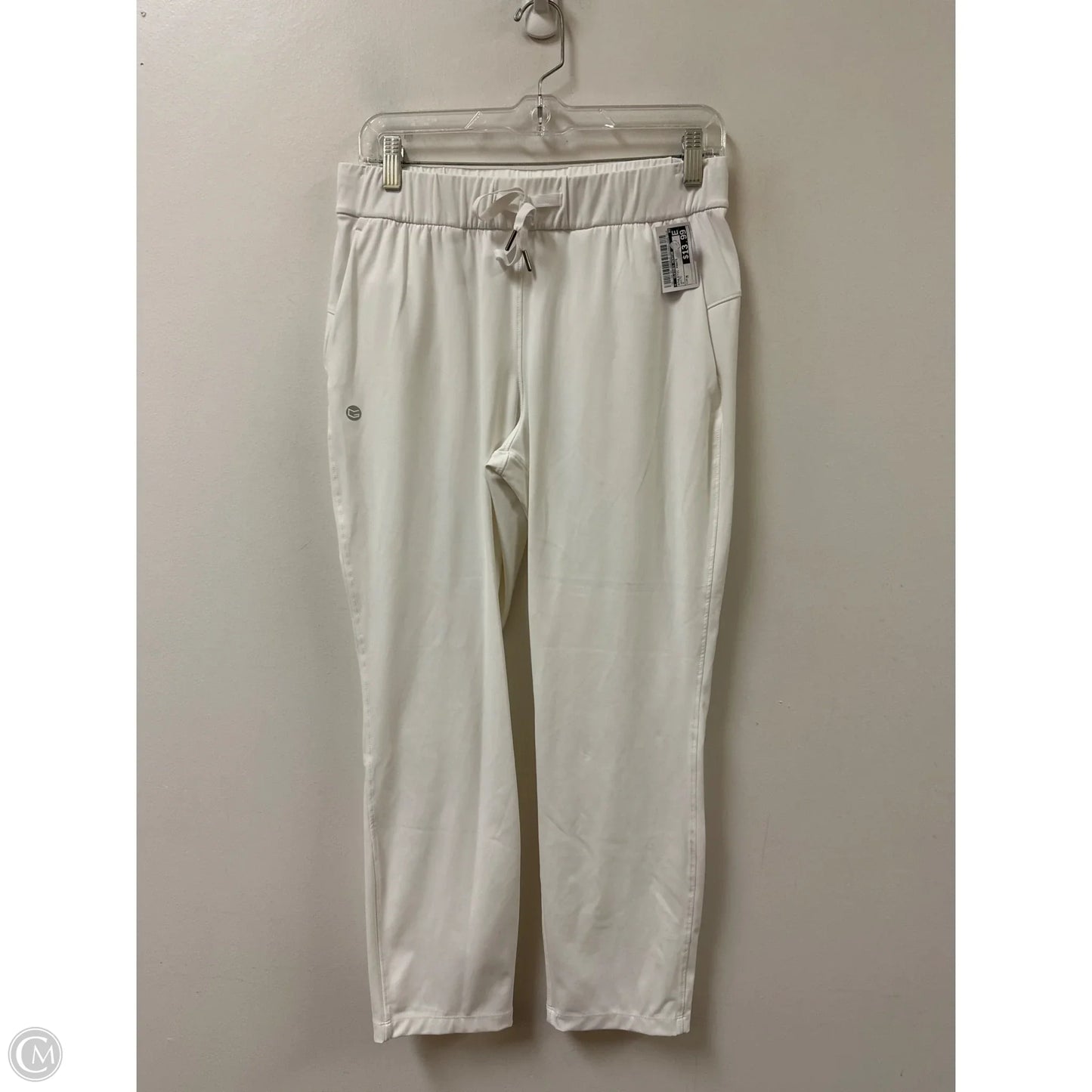 Athletic Pants By Clothes Mentor In White, Size: M