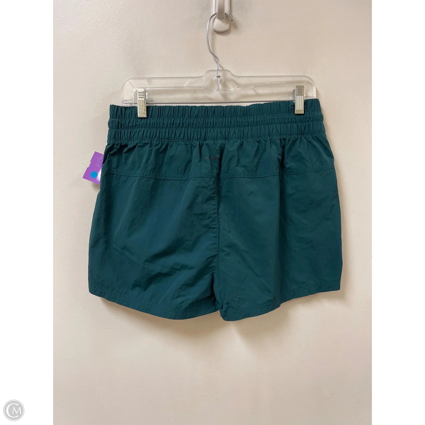 Athletic Shorts By Eddie Bauer In Green, Size: M