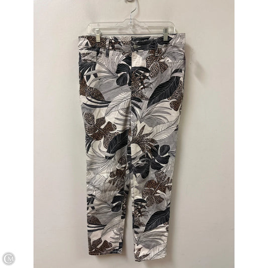 Jeans Straight By Chicos In Multi-colored, Size: 10