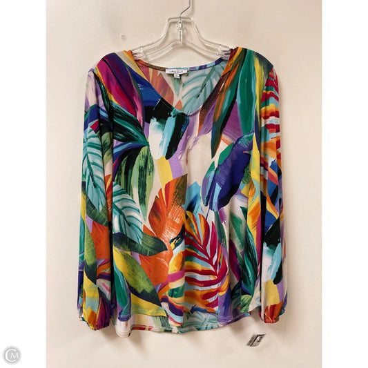 Top Long Sleeve By White Birch In Multi-colored, Size: S