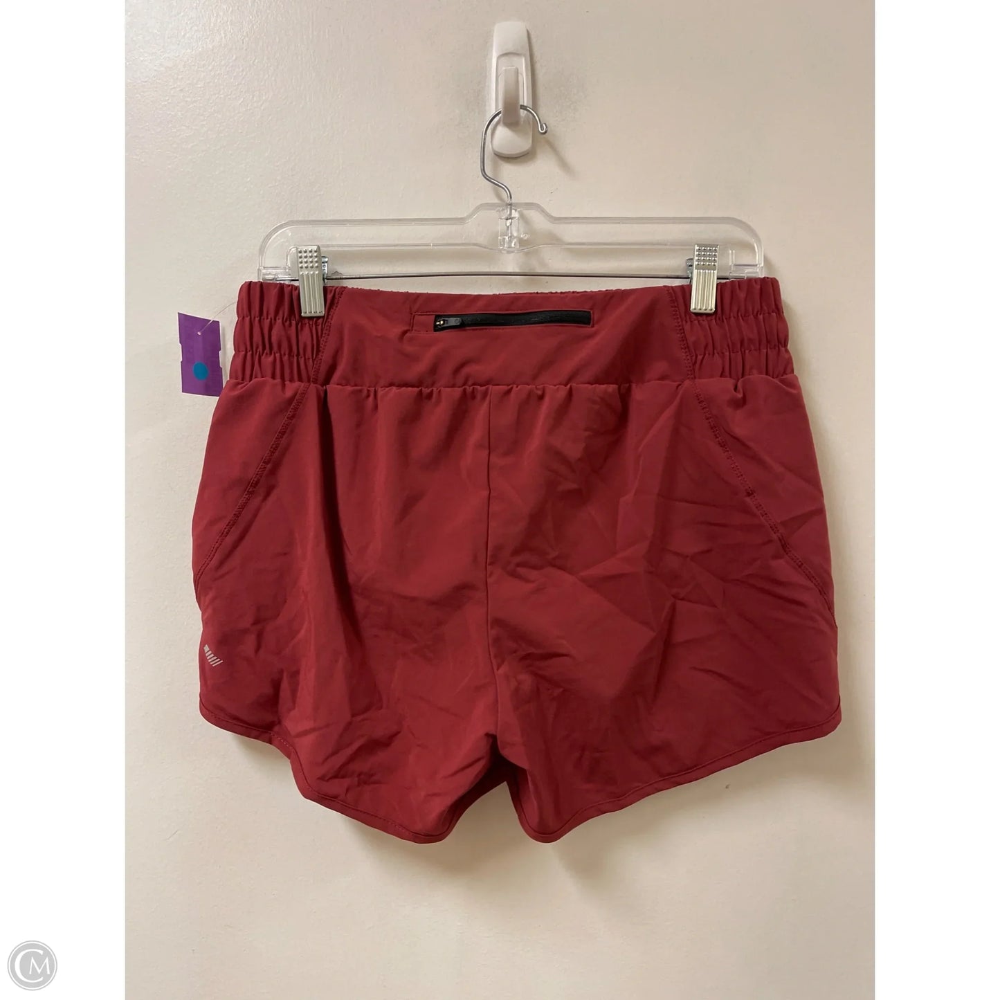 Athletic Shorts By Clothes Mentor In Red, Size: M