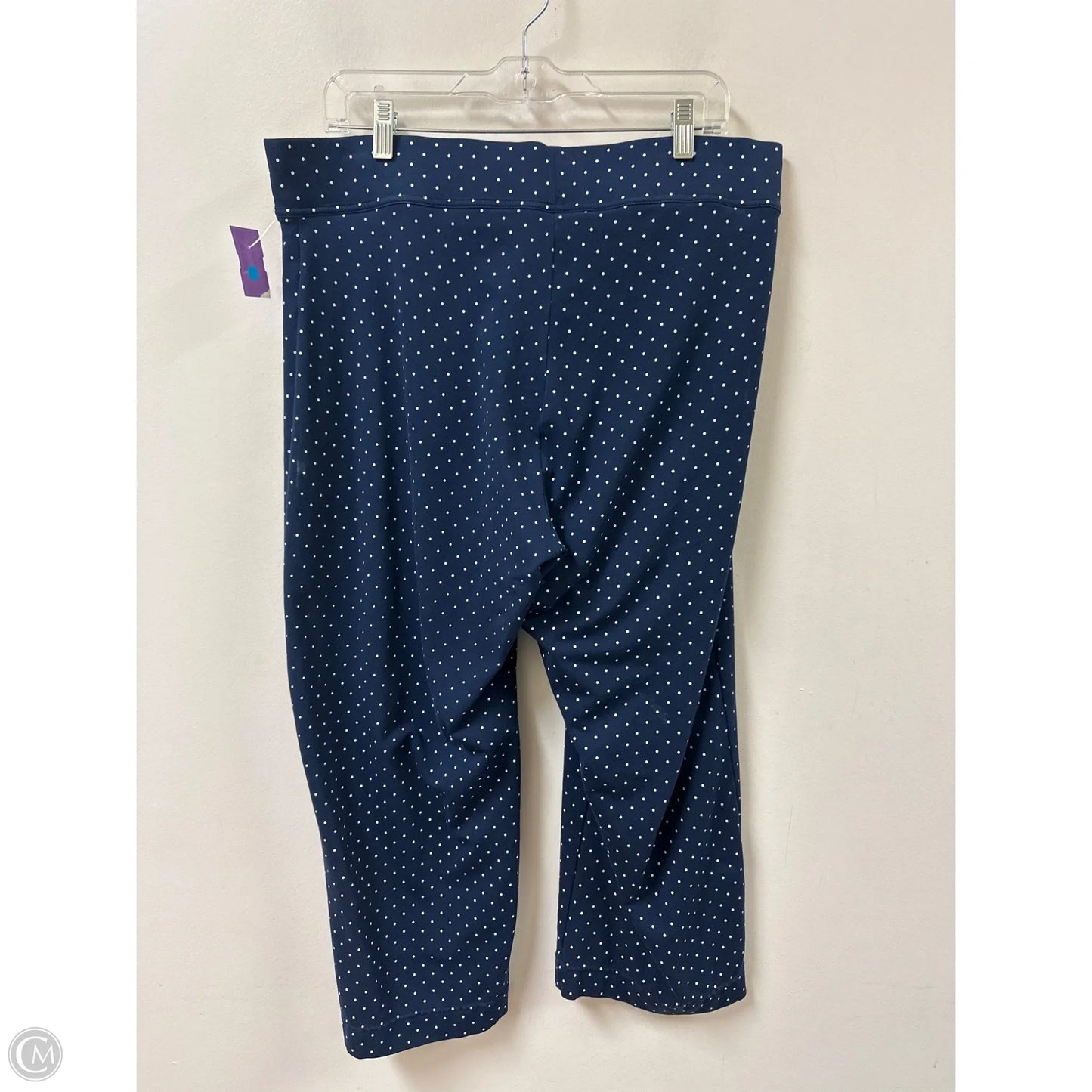 Pants Leggings By Lands End In Navy, Size: 14