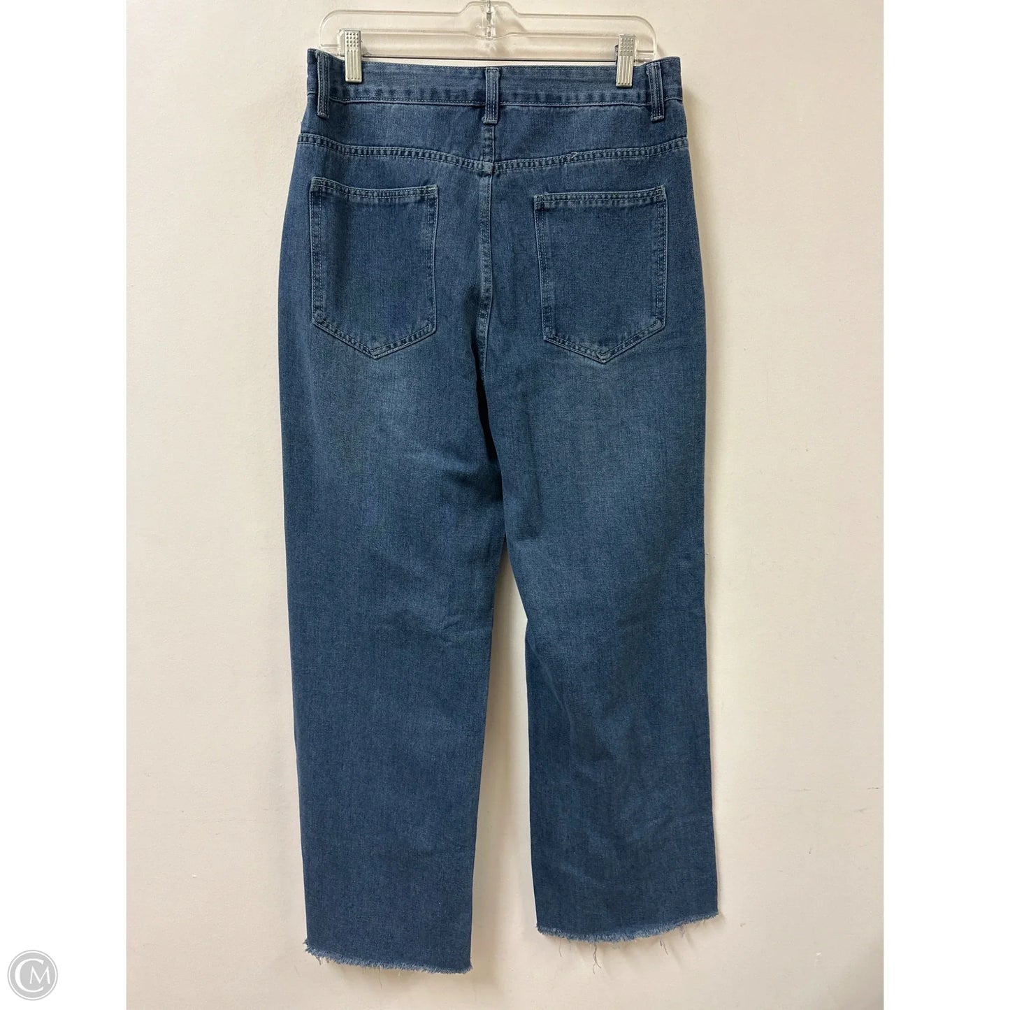 Jeans Flared By Clothes Mentor In Blue Denim, Size: 12