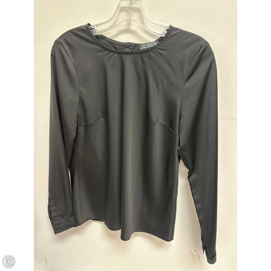 Top Long Sleeve By J. Crew In Black, Size: Xs