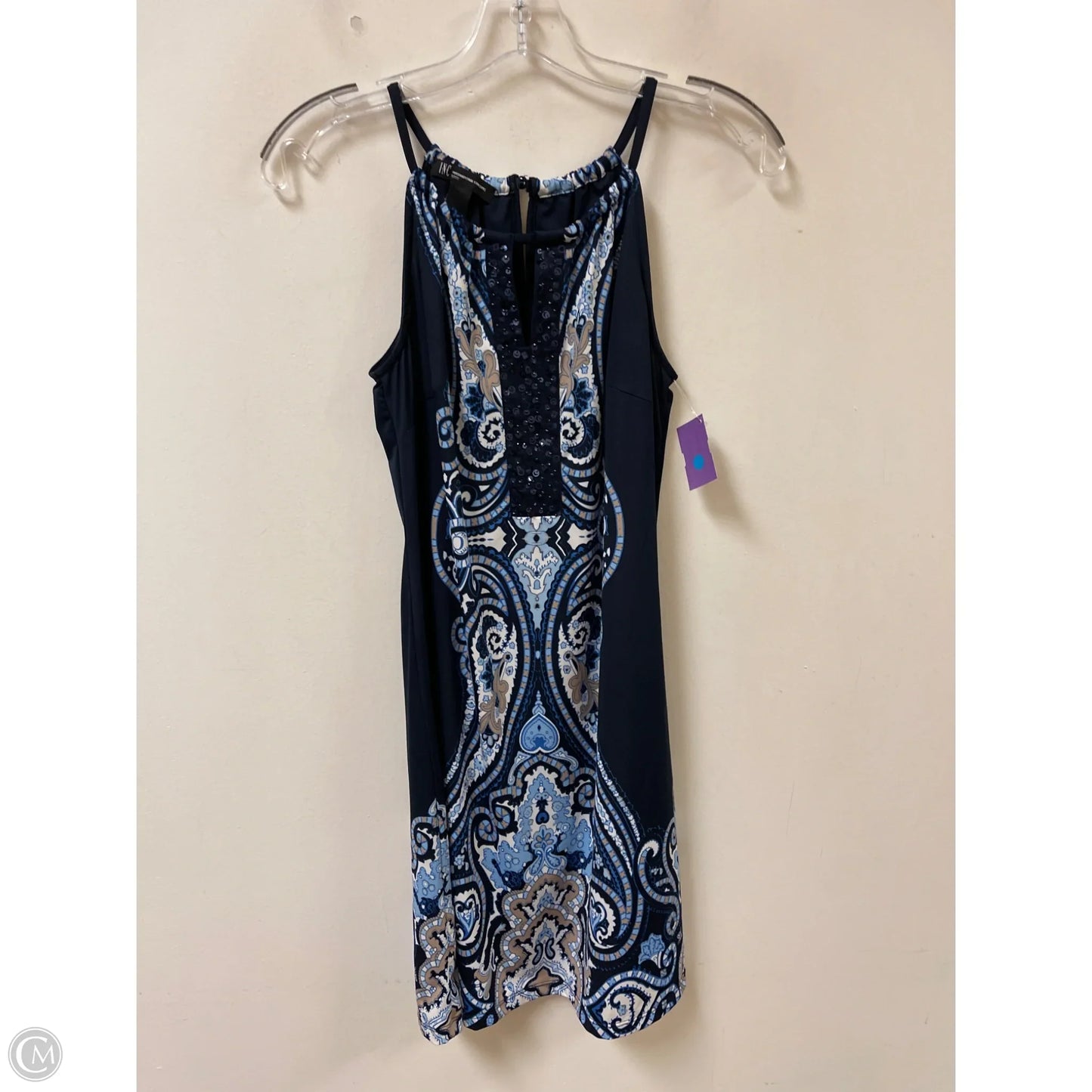 Dress Casual Short By Inc In Navy, Size: Xsp