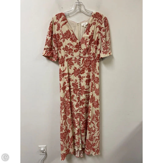 Dress Casual Maxi By Bohme In Red, Size: M