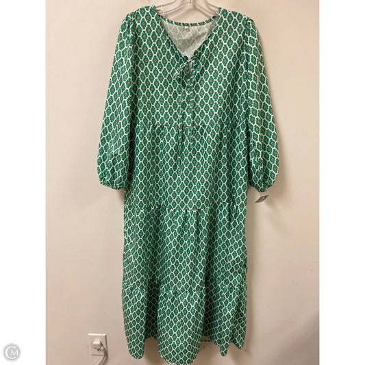 Dress Casual Maxi By Clothes Mentor In Green, Size: S