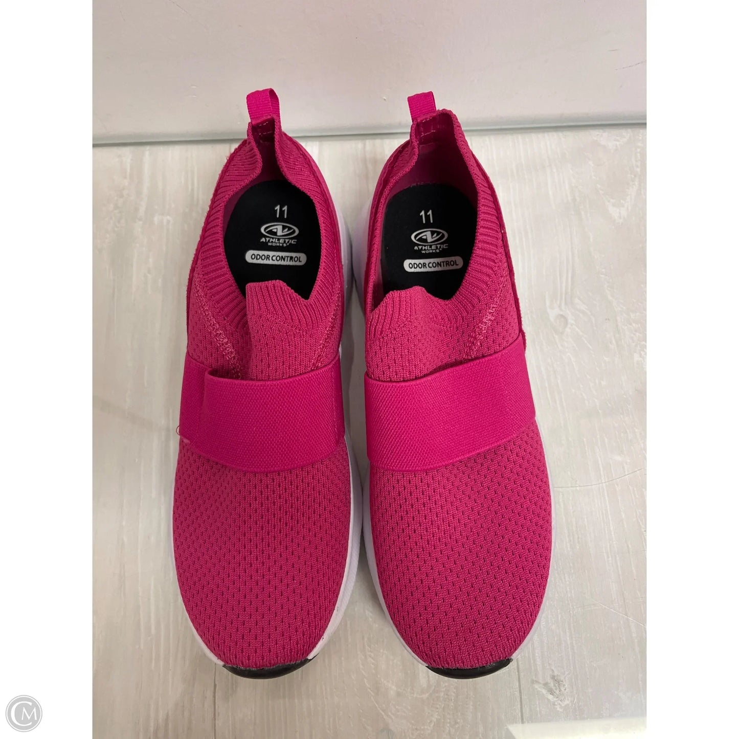 Shoes Athletic By Athletic Works In Pink, Size: 11