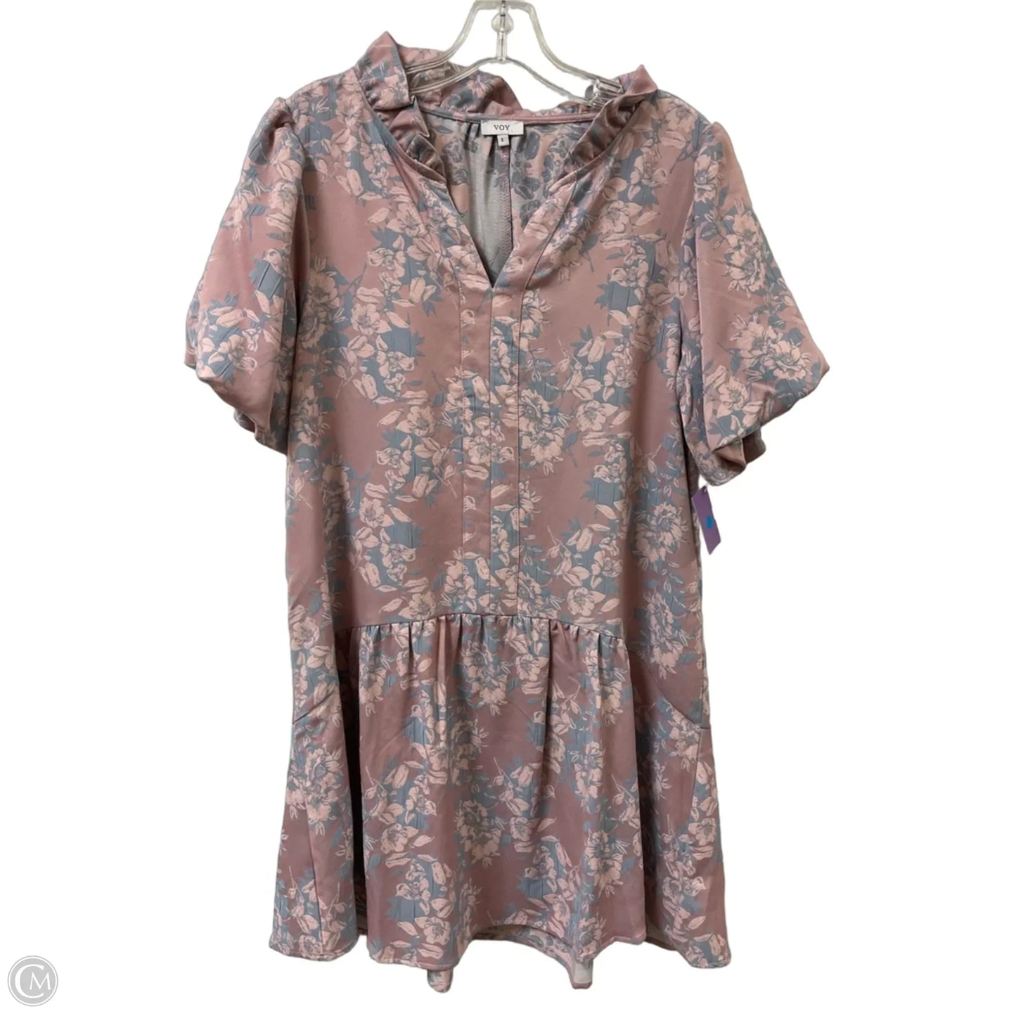 Dress Casual Midi By Voy In Pink, Size: S