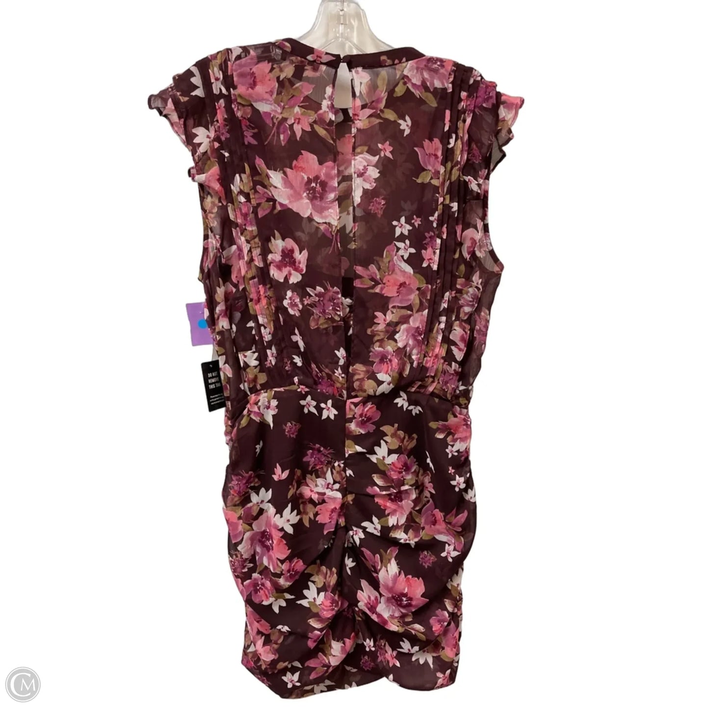 Dress Casual Midi By Express In Floral Print, Size: L