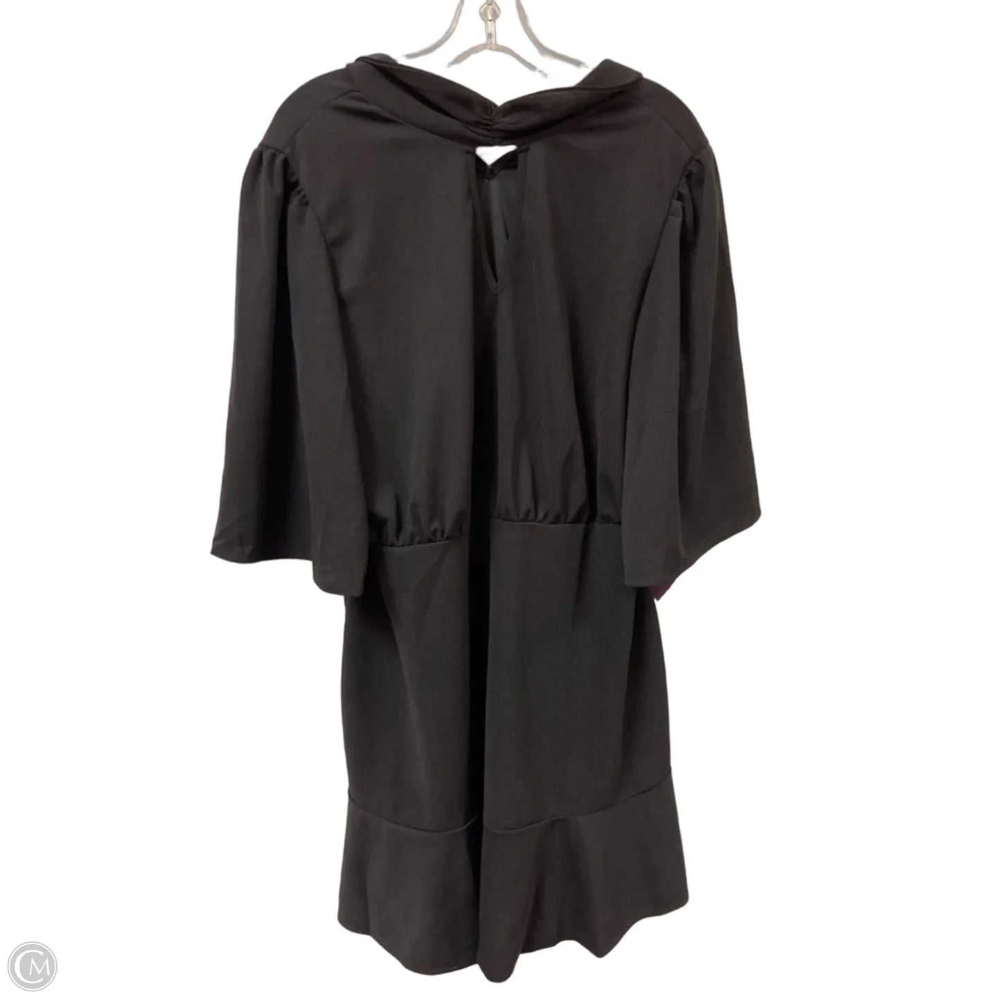 Dress Casual Midi By Clothes Mentor In Black, Size: 2x