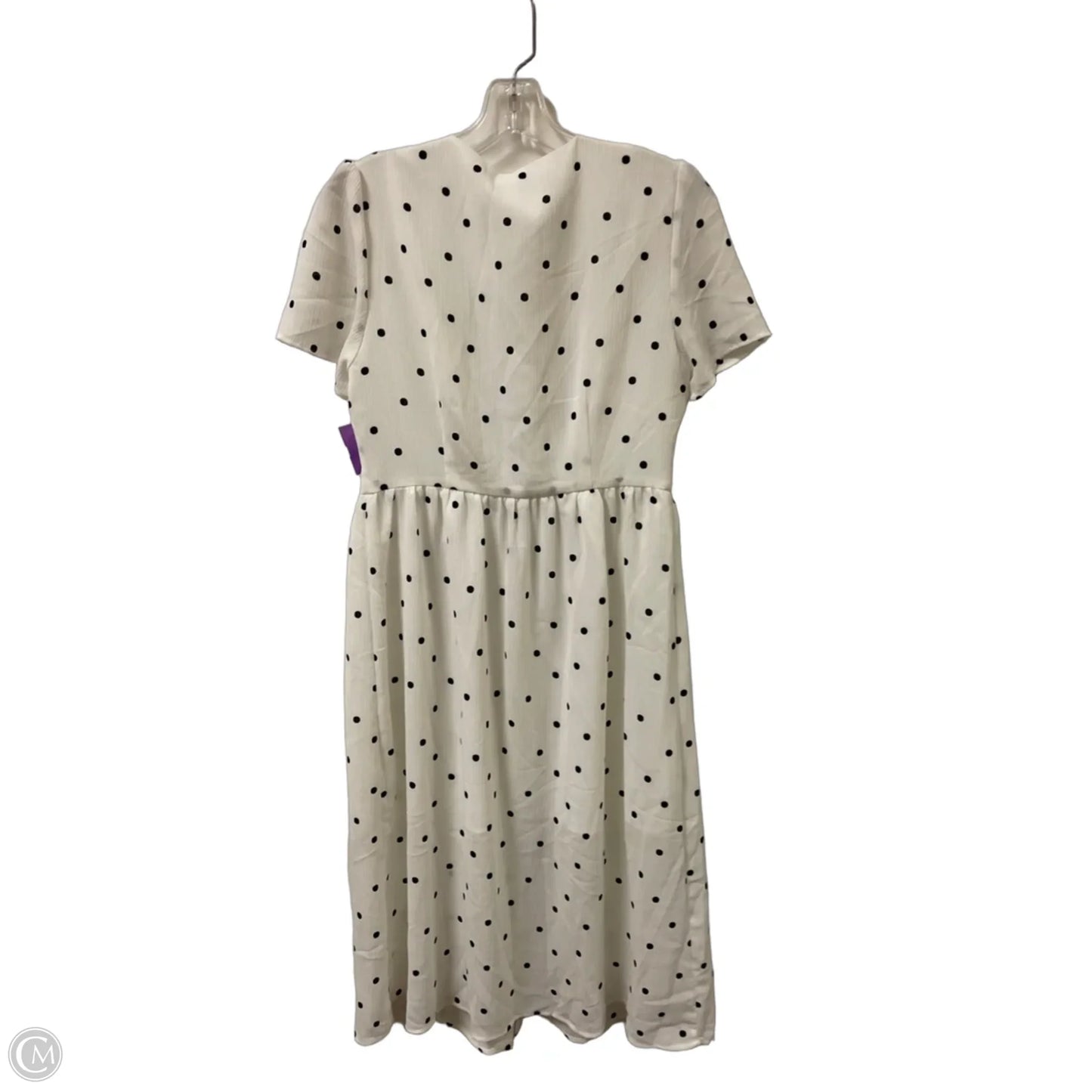 Dress Casual Midi By Everly In Polkadot Pattern, Size: M