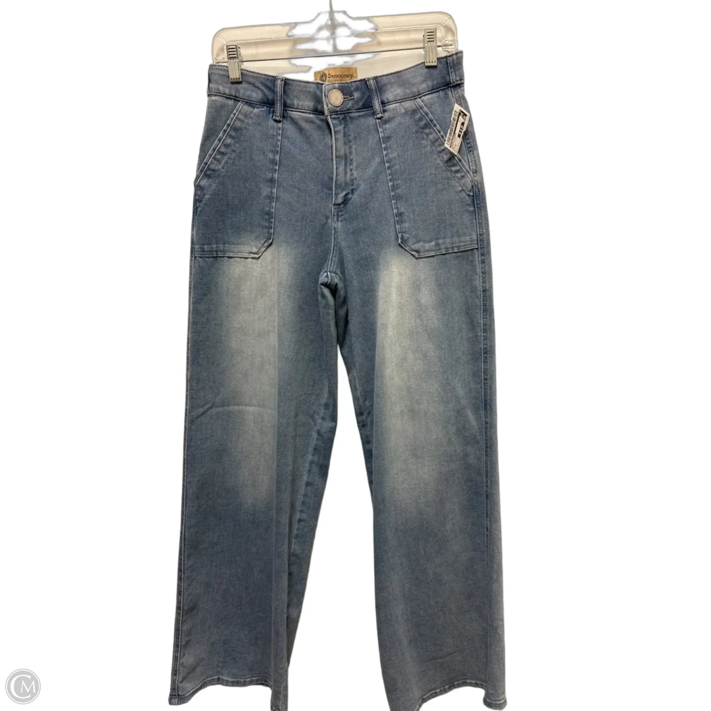 Jeans Flared By Democracy In Blue Denim, Size: 6