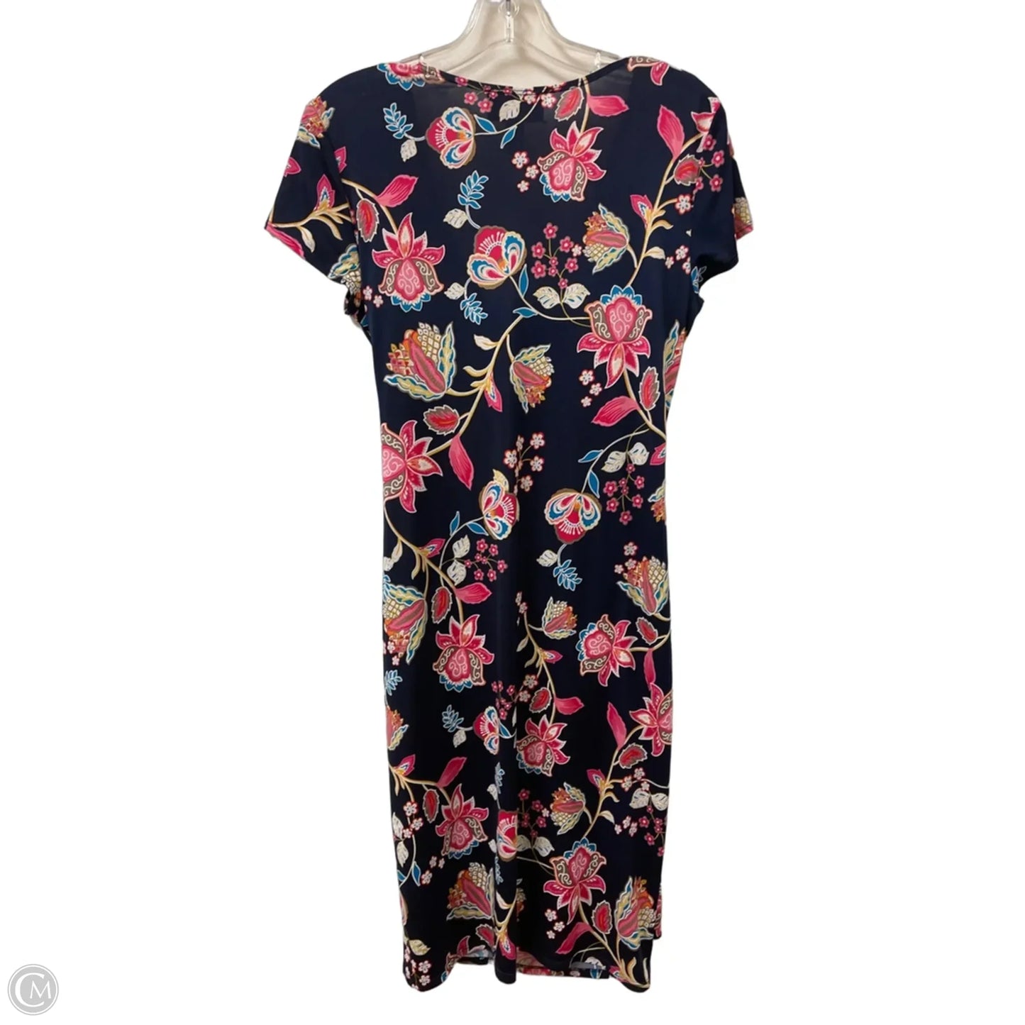 Dress Casual Midi By Joseph Ribkoff In Navy, Size: L