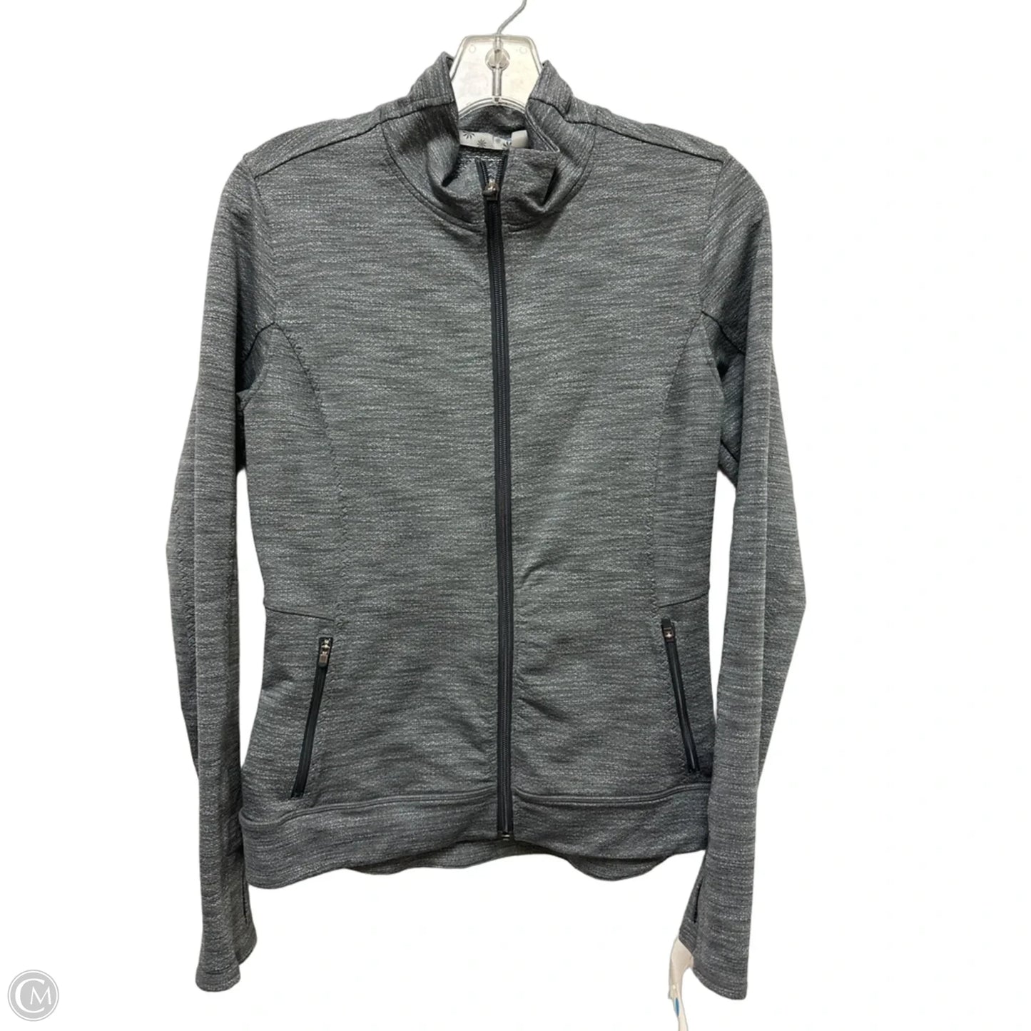 Athletic Jacket By Tangerine In Grey, Size: S