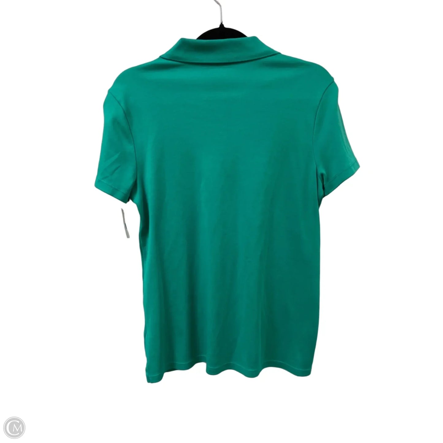 Top Short Sleeve By Lands End In Green, Size: M