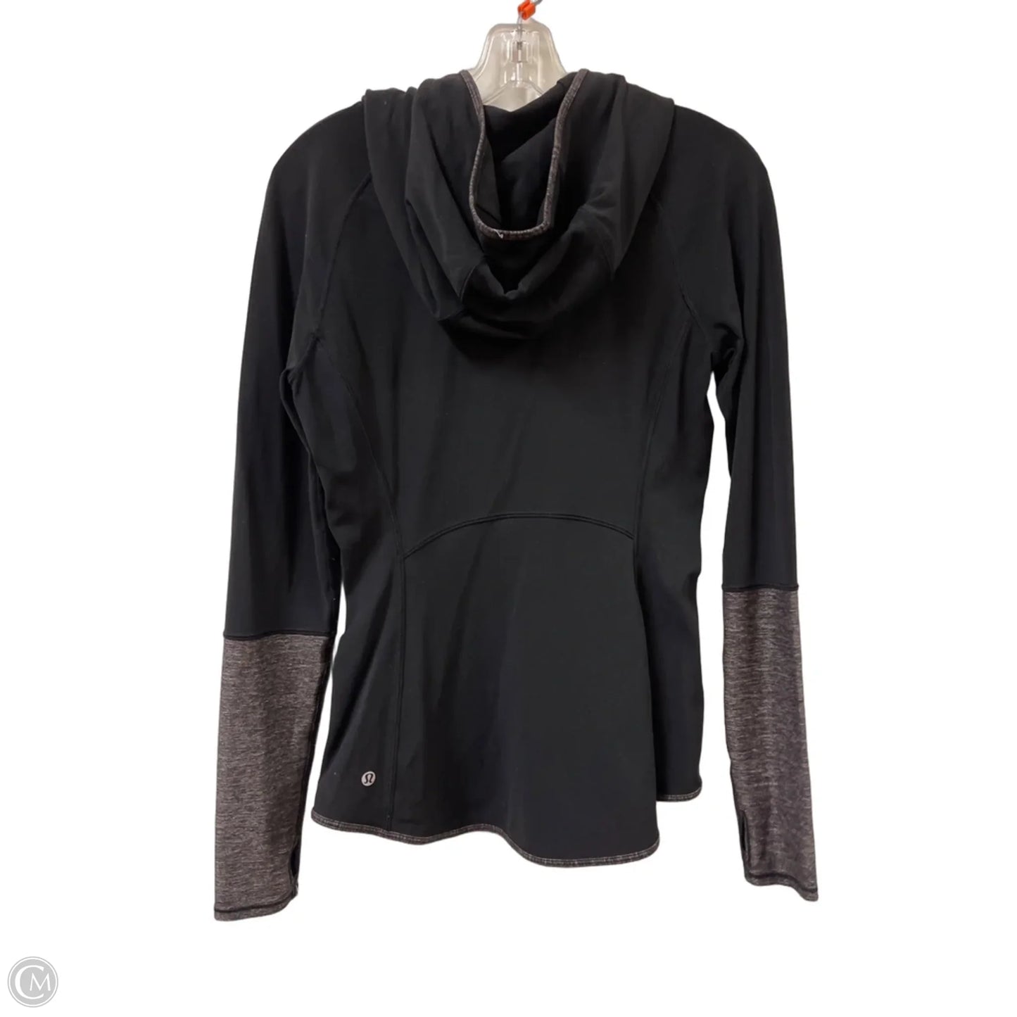 Athletic Jacket By Lululemon In Black, Size: S
