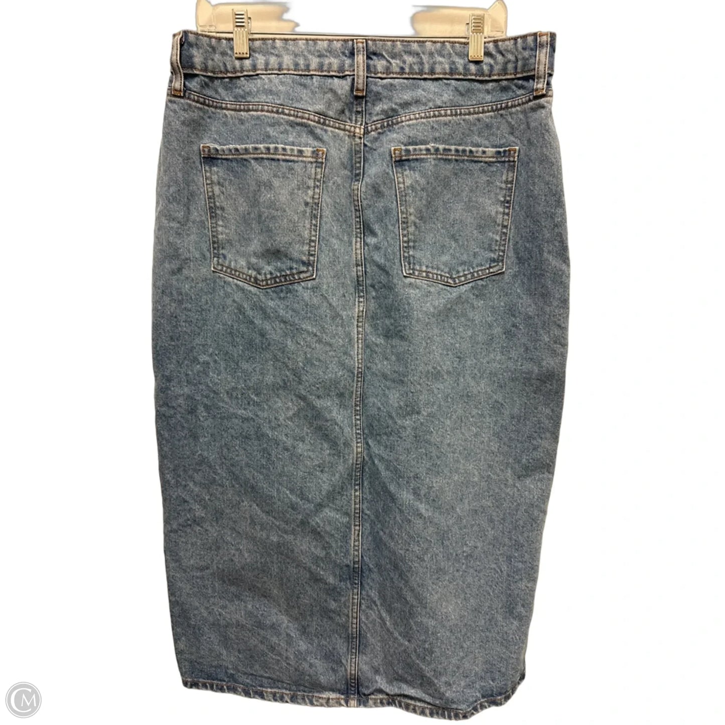 Skirt Maxi By The Drop In Blue Denim, Size: 12
