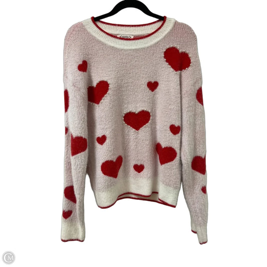 Sweater By Nanette Lepore In Pink, Size: L