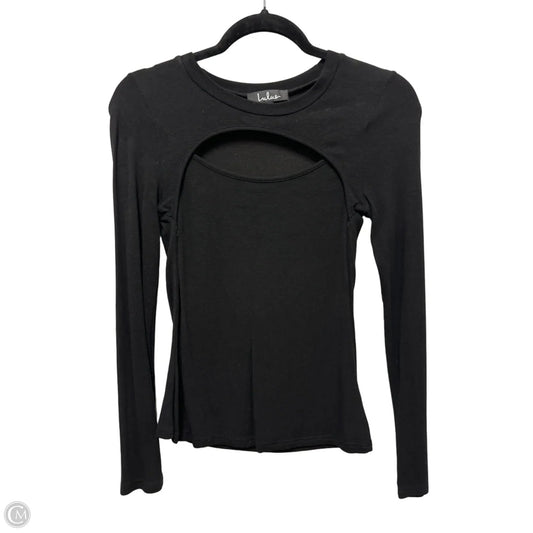 Top Long Sleeve By Lulus In Black, Size: L