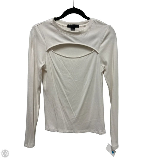 Top Long Sleeve By Sanctuary In White, Size: S