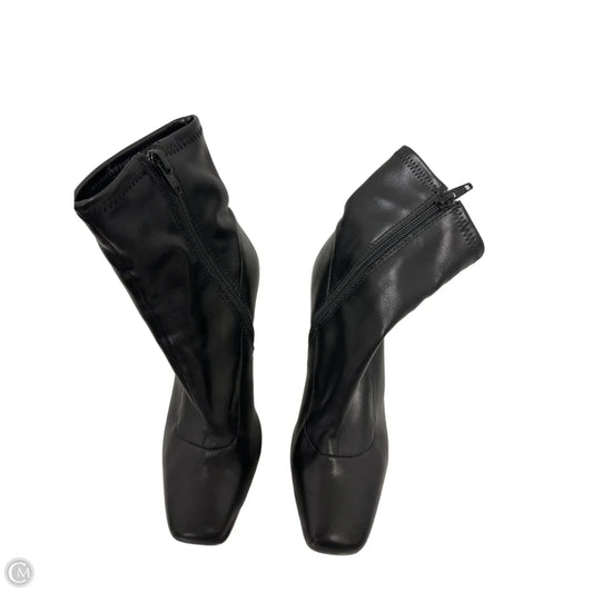 Boots Ankle Heels By Gianni Bini In Black, Size: 6.5